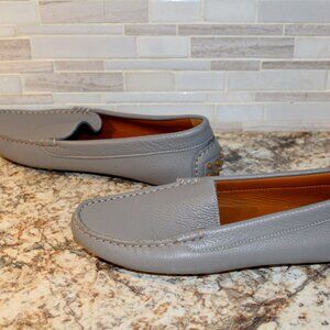 M. GEMI WOMENS LEATHER LOAFERS SHOES SIZE 37 1/2 ITALIAN, 6.5 US